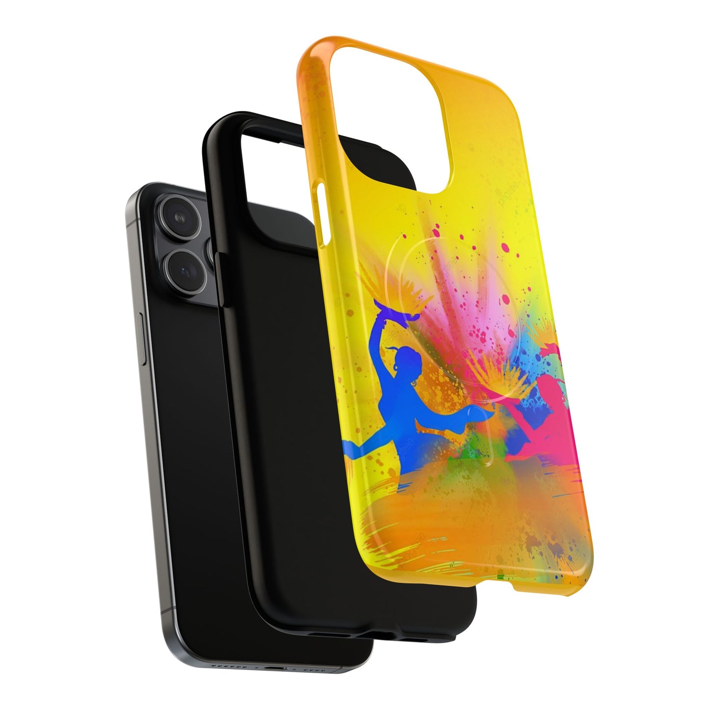 Vibrant Dance Magnetic Phone Case - Tough & Stylish Cover for Active Lifestyles